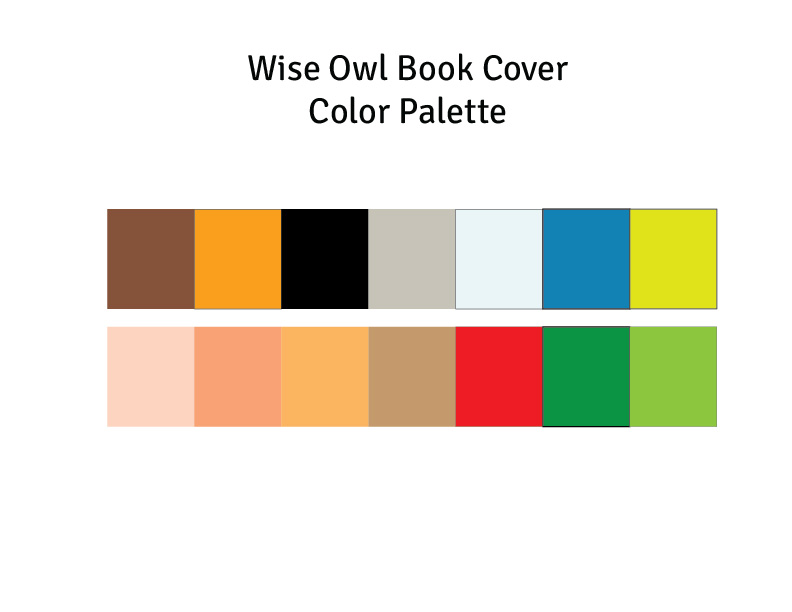 wise owl color palette